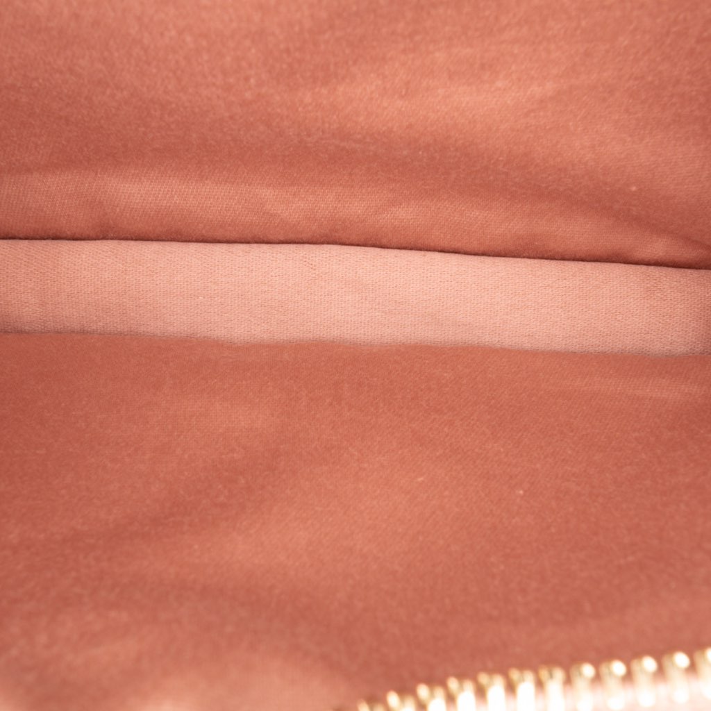 Miu Miu Goatskin Madras Moon Print Double Zip Crossbody - 5