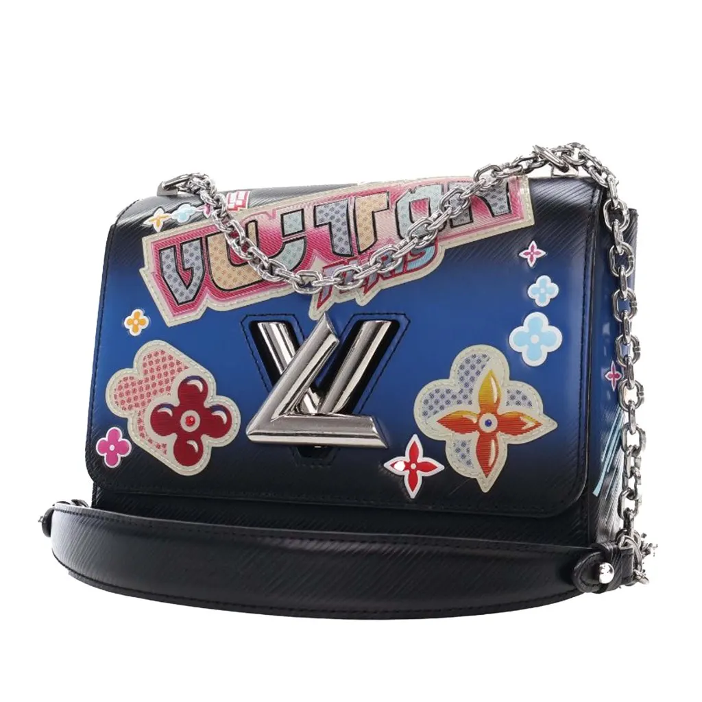 Louis Vuitton Epi Kawaii Blossom Twist MM Black Leather Good - Back View