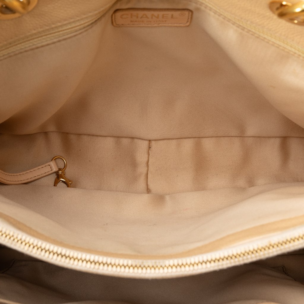 Chanel Caviar Grand Shopping Tote - Side view