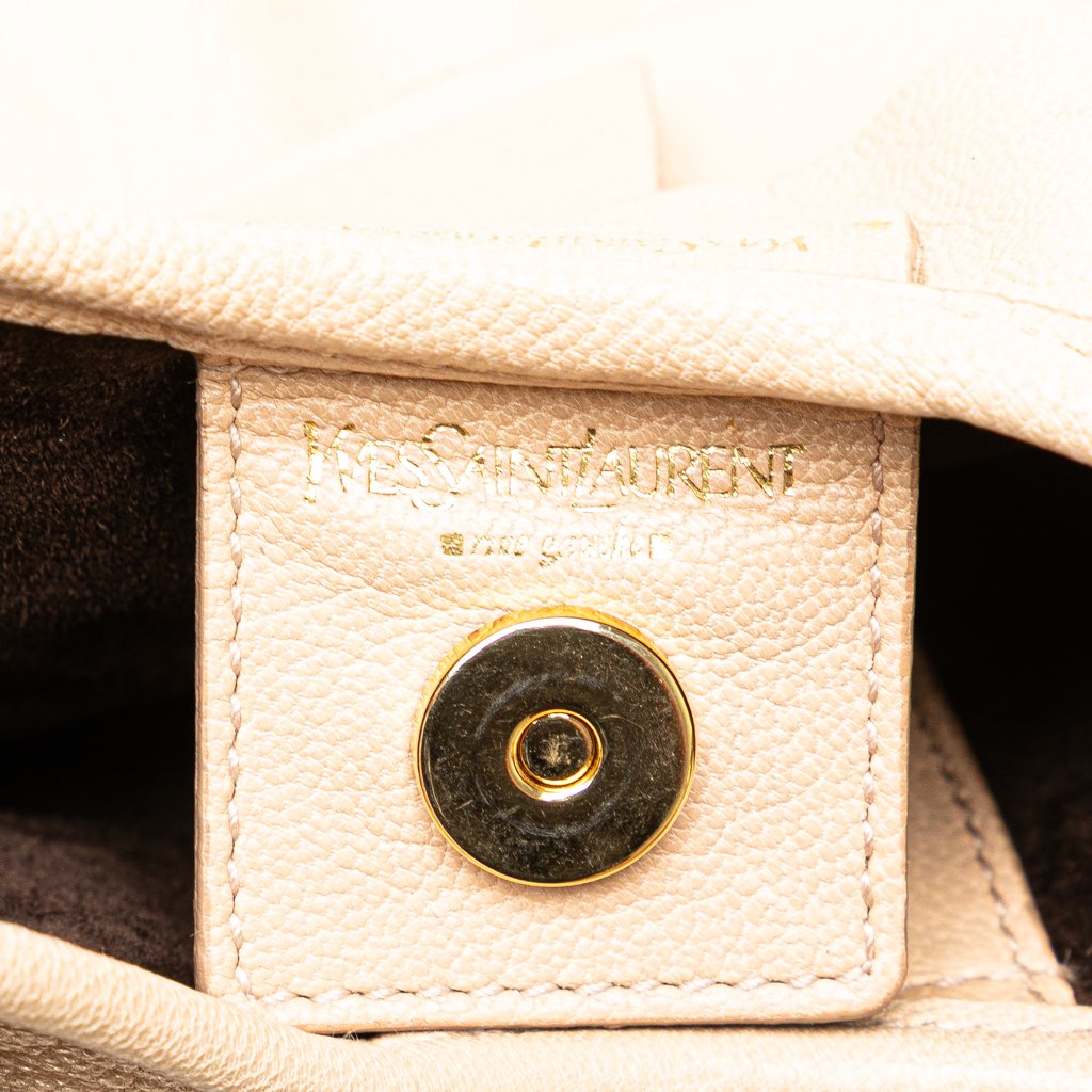 Yves Saint Laurent Small Leather St. Tropez Hobo - 5