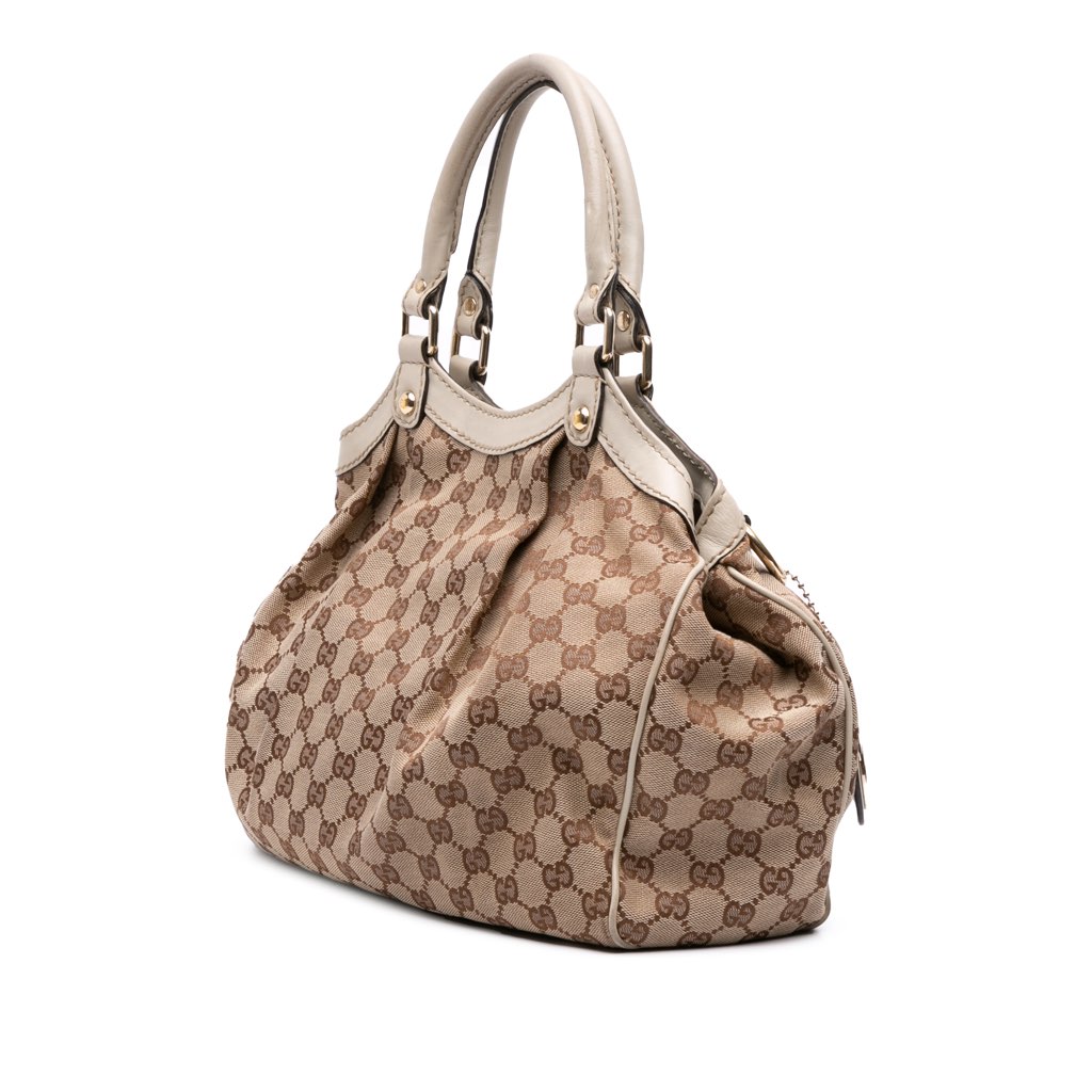 Gucci Medium GG Canvas Sukey Tote - 2
