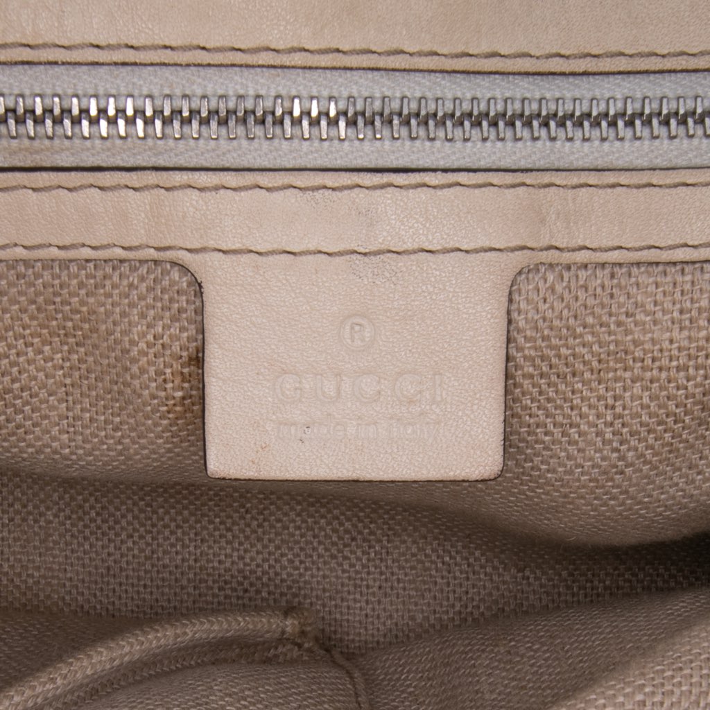 Gucci Medium GG Canvas Icon Bit Tote - Side view