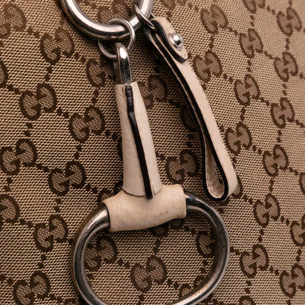 Gucci Medium GG Canvas Icon Bit Tote - Detail 2