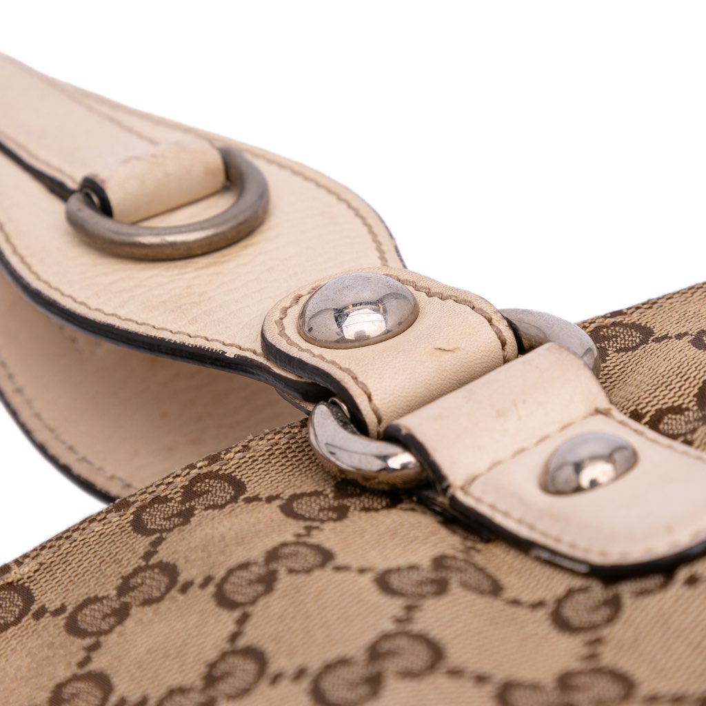 Gucci Medium GG Canvas Icon Bit Tote - Image 10