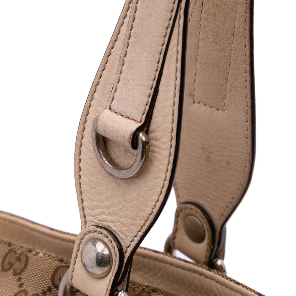 Gucci Medium GG Canvas Icon Bit Tote - Image 11