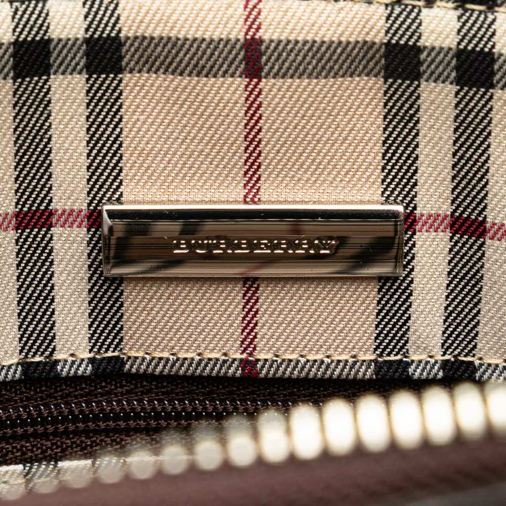 Burberry Leather Shoulder Bag - 5