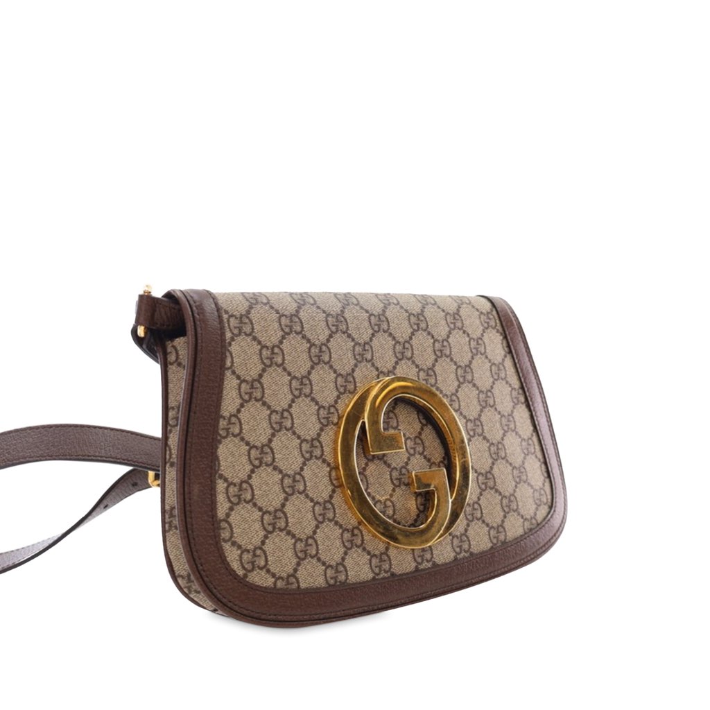 Gucci Small GG Supreme Blondie Chain Satchel - 2