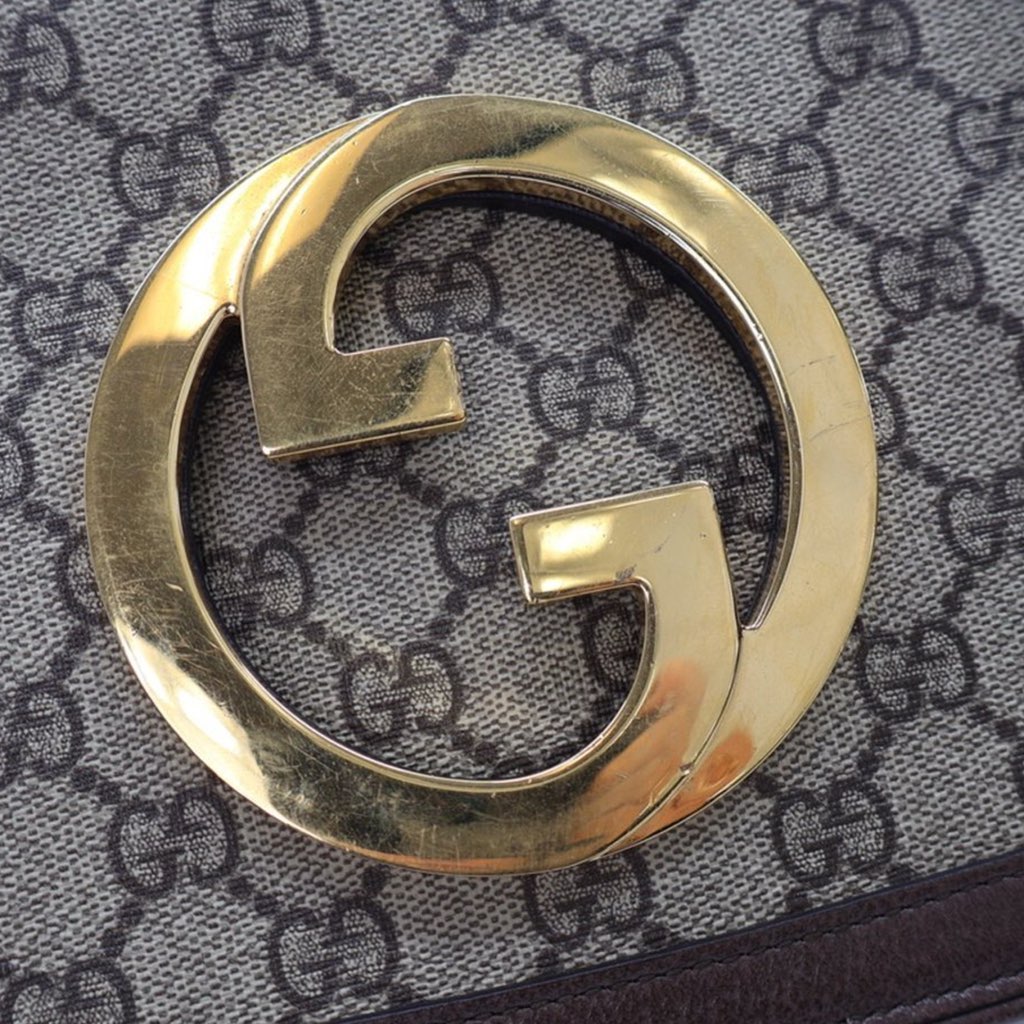 Gucci Small GG Supreme Blondie Chain Satchel - 5