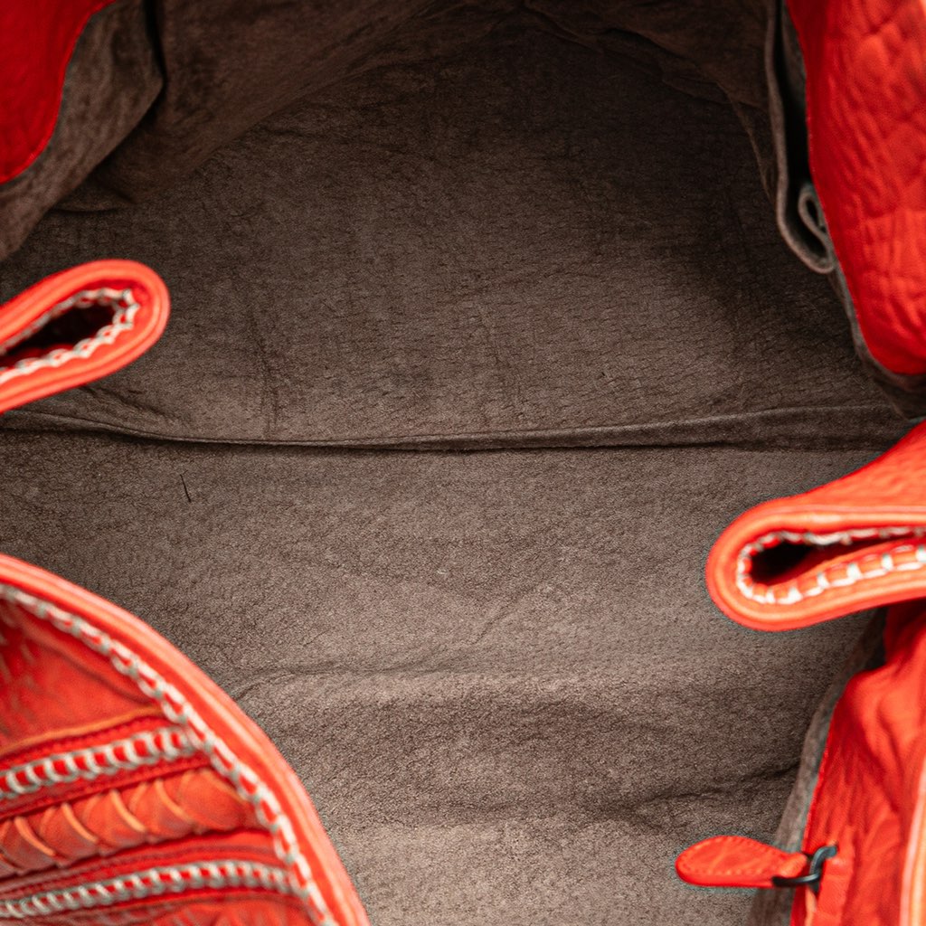 Bottega Veneta Leather Intrecciato Tote - 4