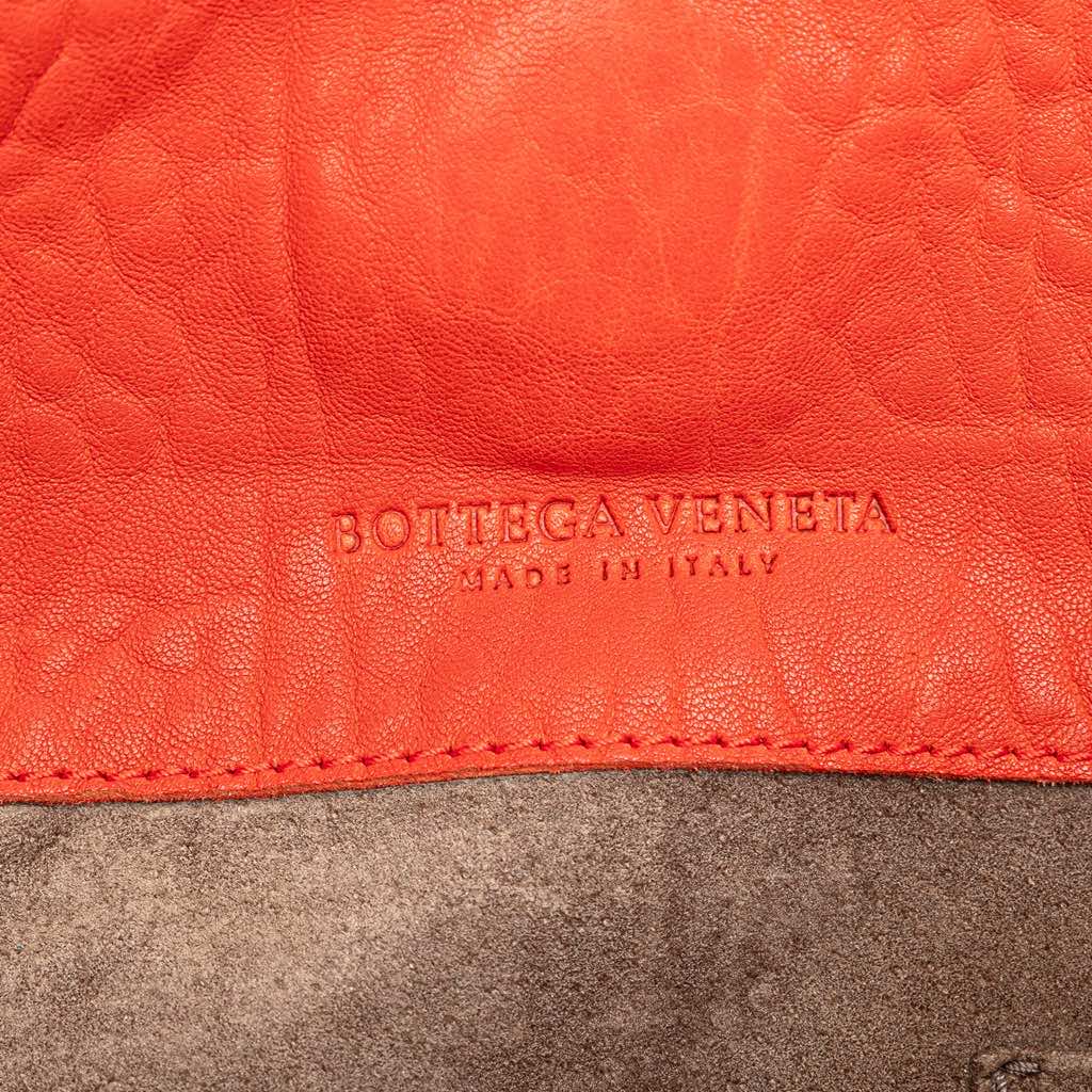 Bottega Veneta Leather Intrecciato Tote - Side view