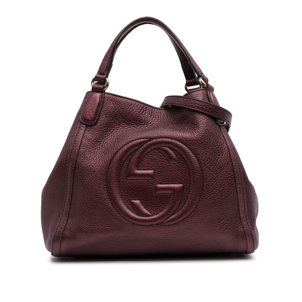 Gucci Small Leather Soho Satchel