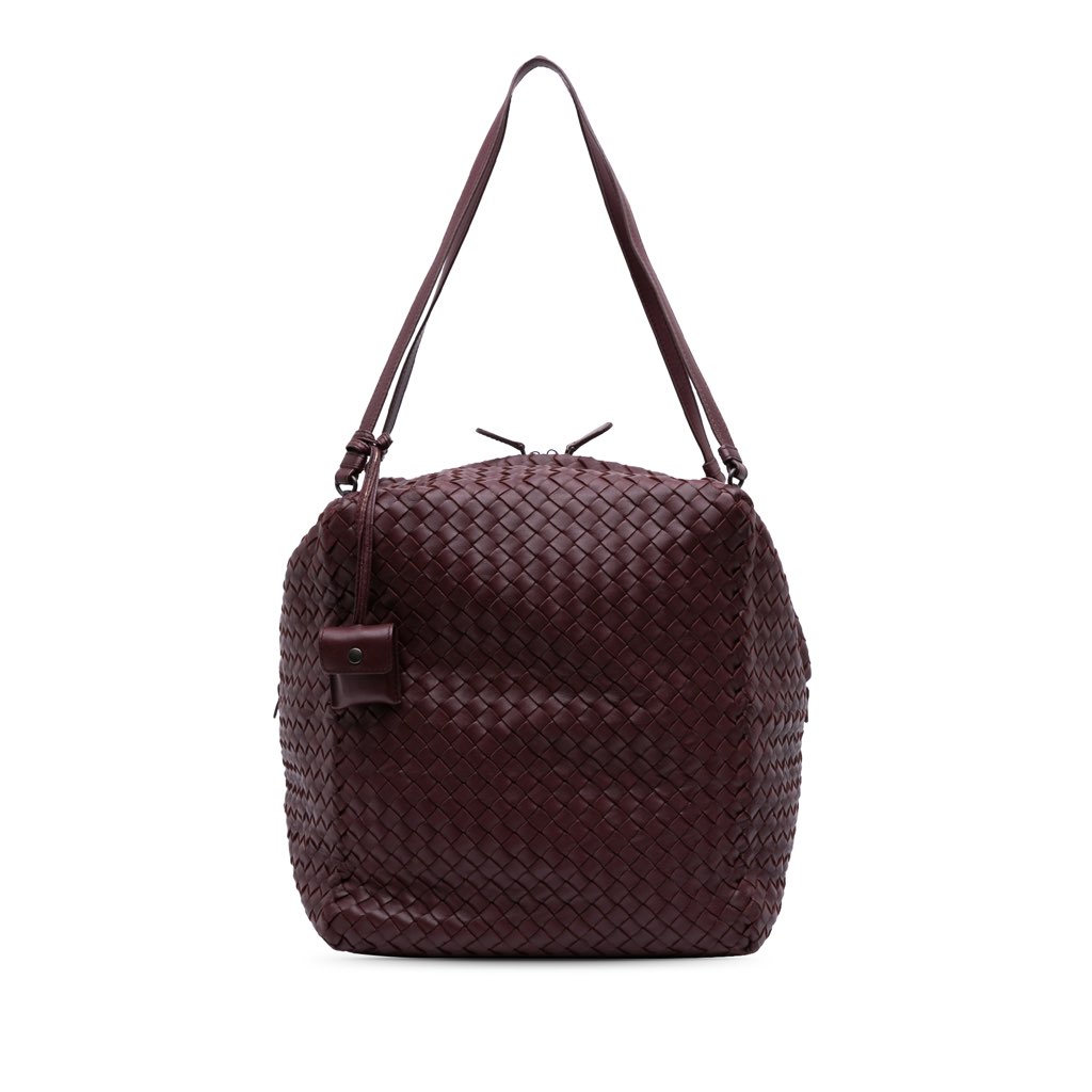 Bottega Veneta Nappa Intrecciato Shoulder Bag