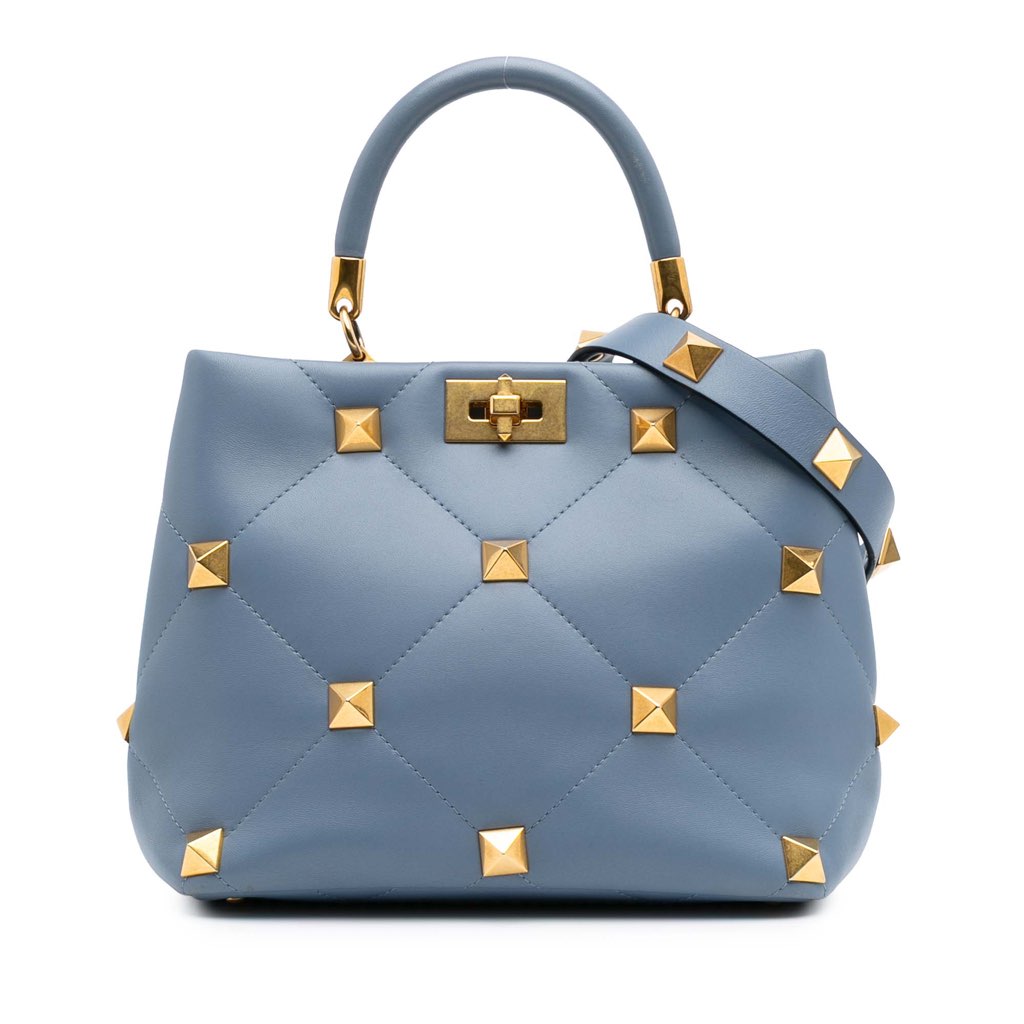 Valentino Nappa Roman Stud The Handle Bag