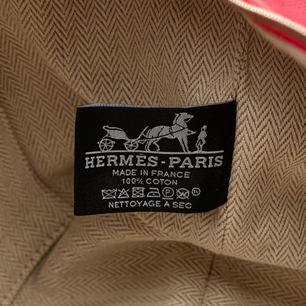 Hermès Large Canvas Bride A Brac - Side view