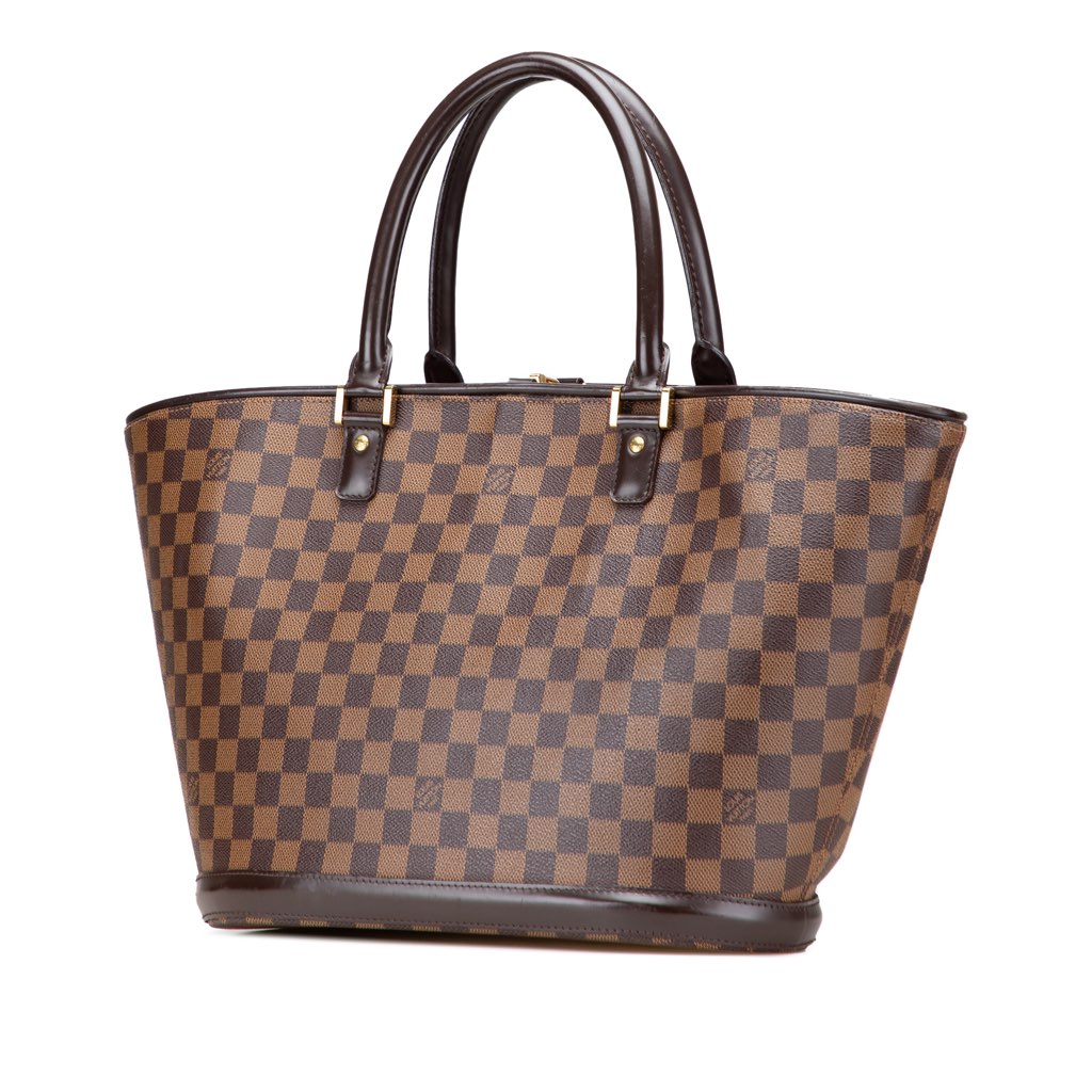 Louis Vuitton Damier Ebene Manosque GM - Back view