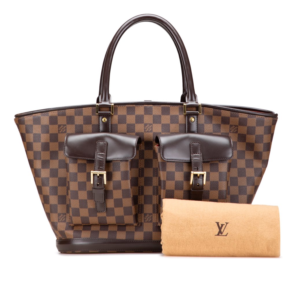 Louis Vuitton Damier Ebene Manosque GM - Image 13