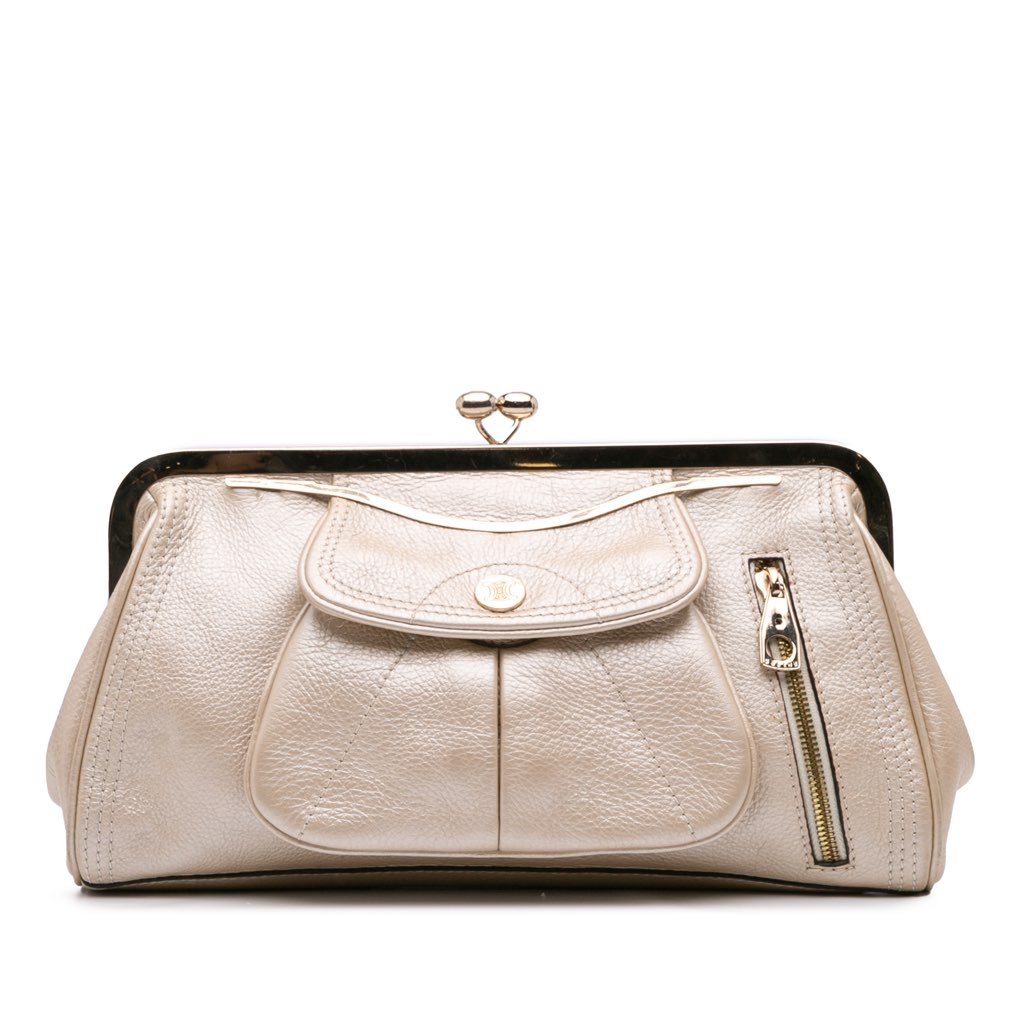 Celine Leather Clutch