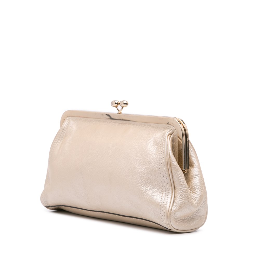 Celine Leather Clutch - 2