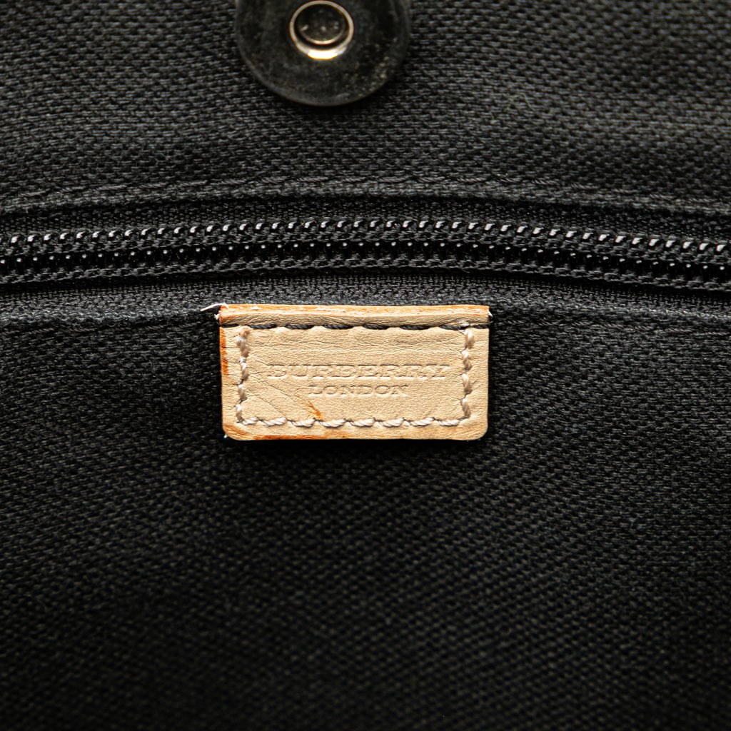 Burberry House Check Canvas Tote - 5