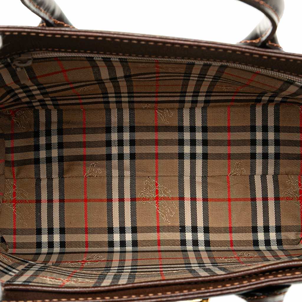 Burberry Leather Handbag - 4