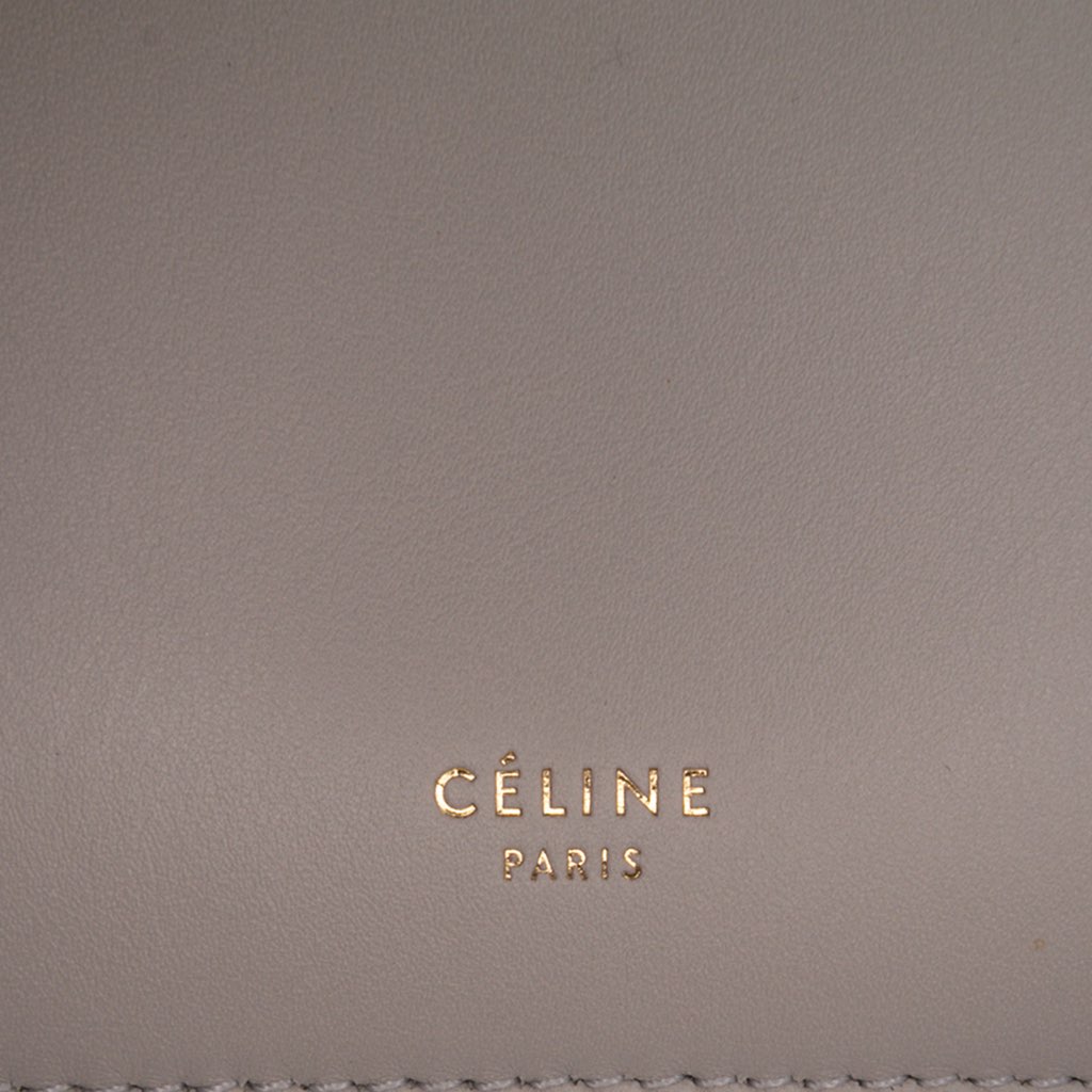 Celine Mini Smooth Calfskin Clasp Bag - Side view