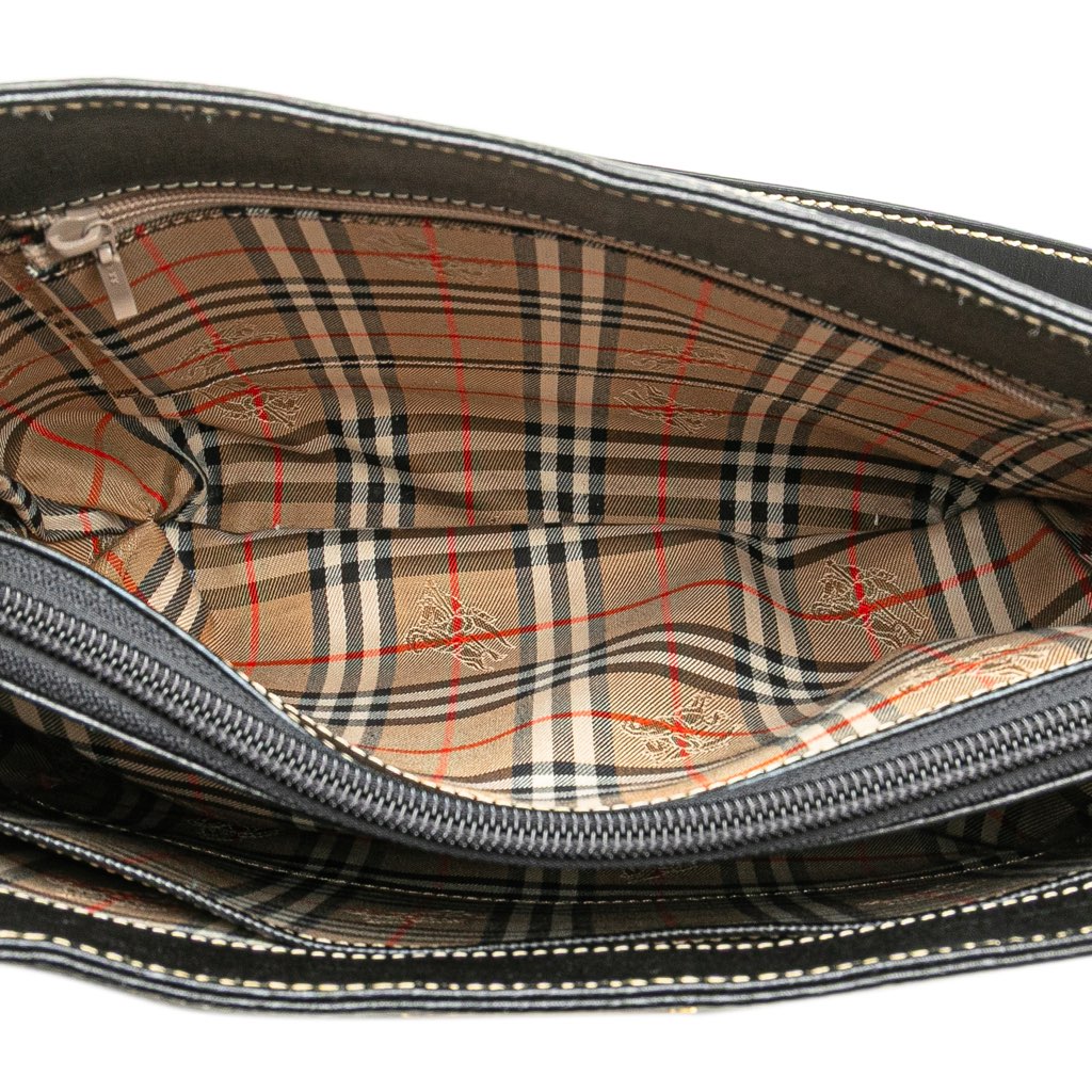 Burberry Leather Shoulder Bag - 4