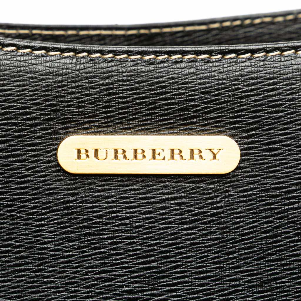Burberry Leather Shoulder Bag - 5