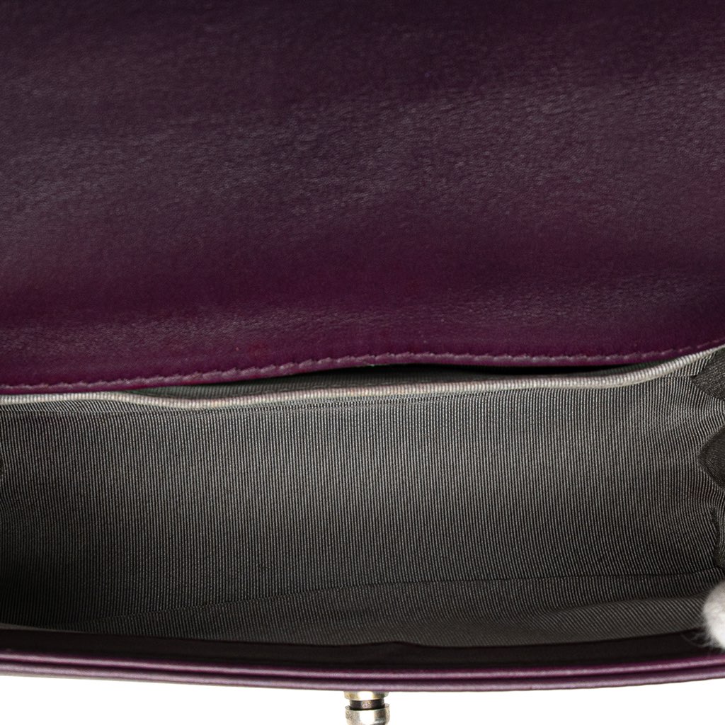 Chanel Small Quilted Velvet Boy Flap - 4