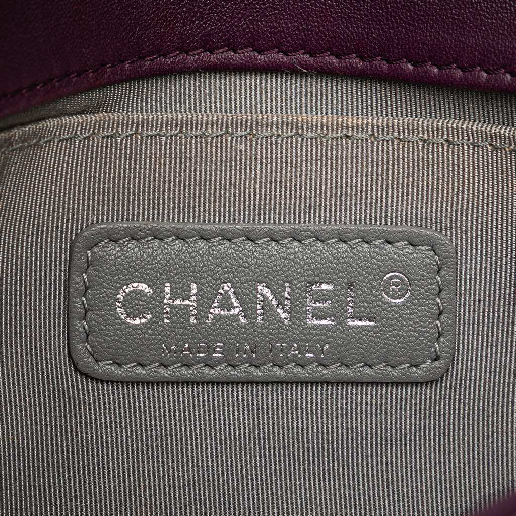 Chanel Small Quilted Velvet Boy Flap - 5