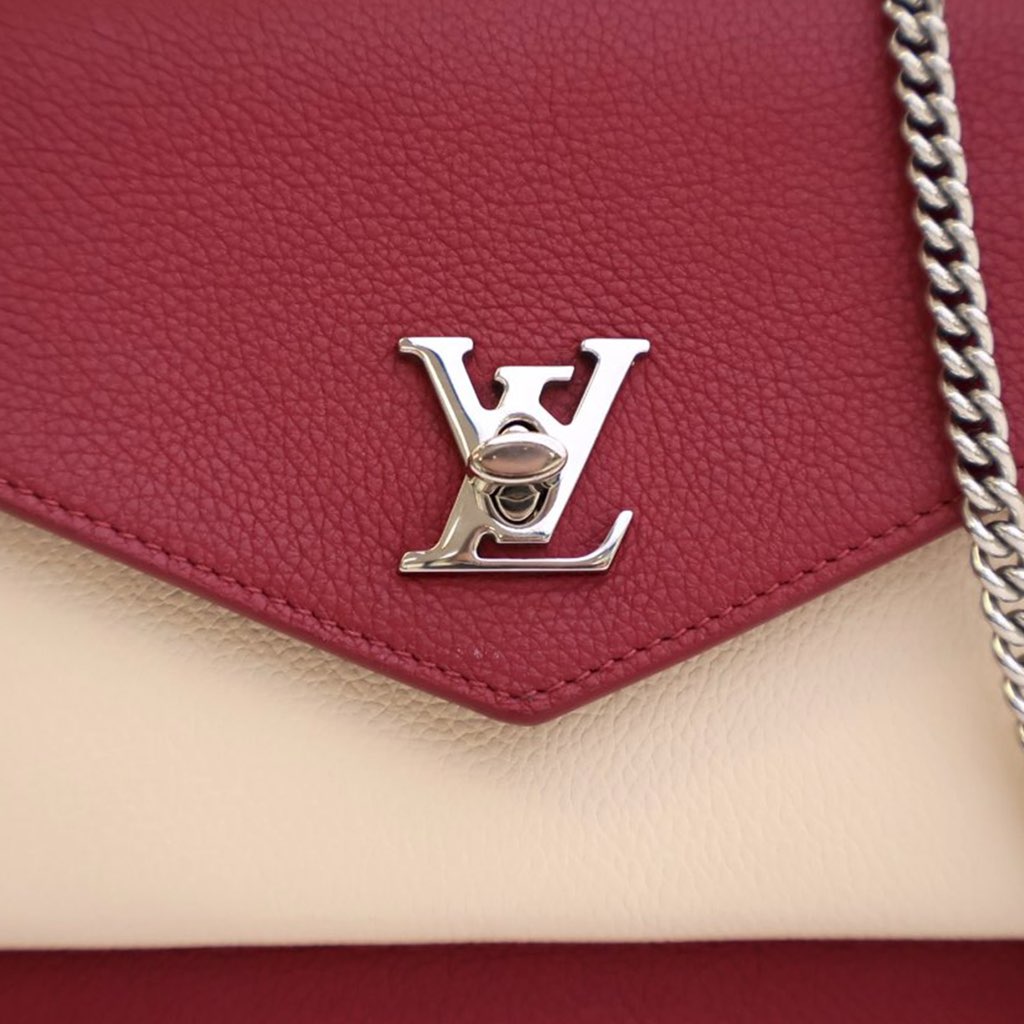 Louis Vuitton Bicolor Leather MyLockMe Chain Pochette - 4