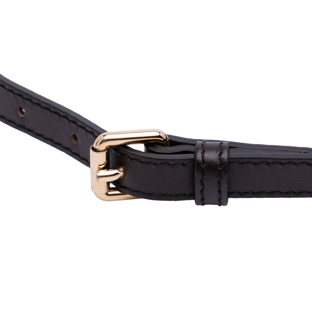 Burberry Medium Haymarket Check Coated Canvas Hartham Crossbody - Image 11