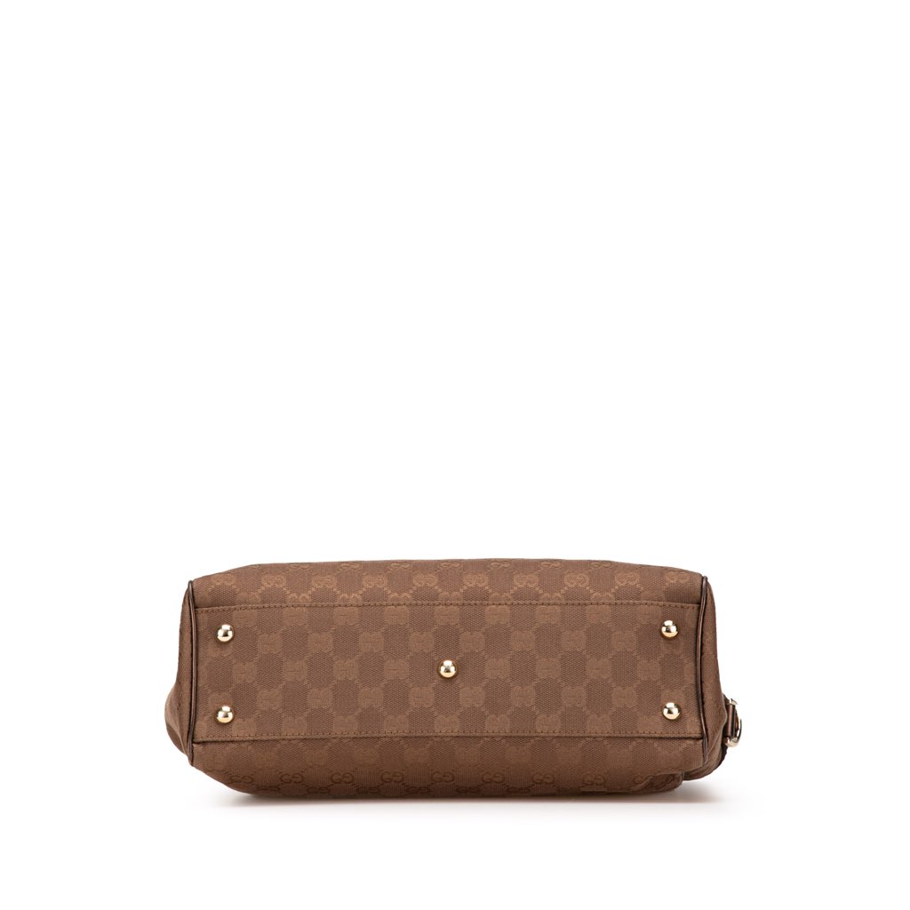 Gucci GG Canvas Web Tote - 3