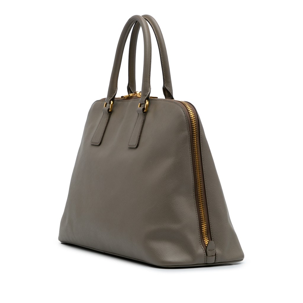 Prada Large Saffiano Lux Promenade Satchel - 2