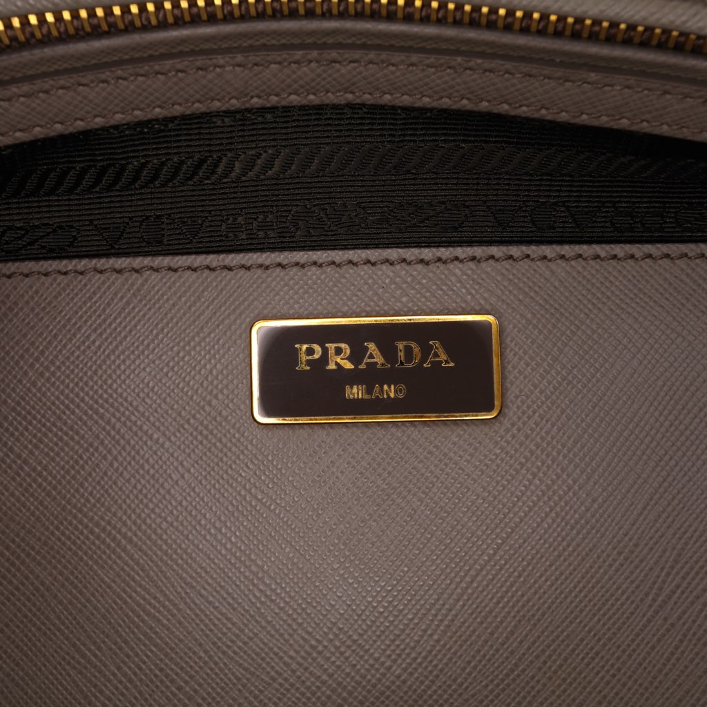 Prada Large Saffiano Lux Promenade Satchel - 5