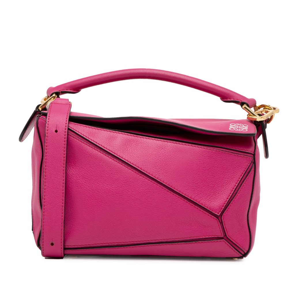 Loewe Small Calfskin Puzzle Satchel