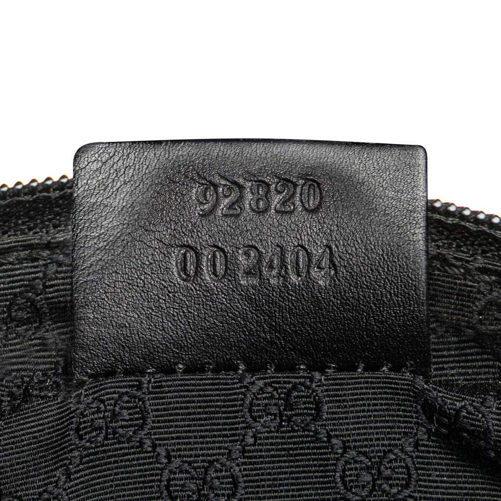 Gucci Denim Web Shoulder Bag - Detail 1