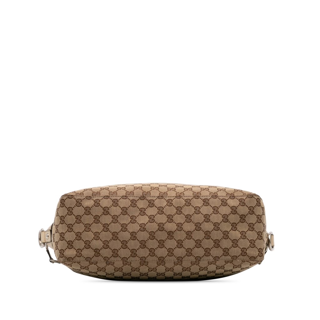 Gucci Large GG Canvas Icon Bit Satchel - Image 6
