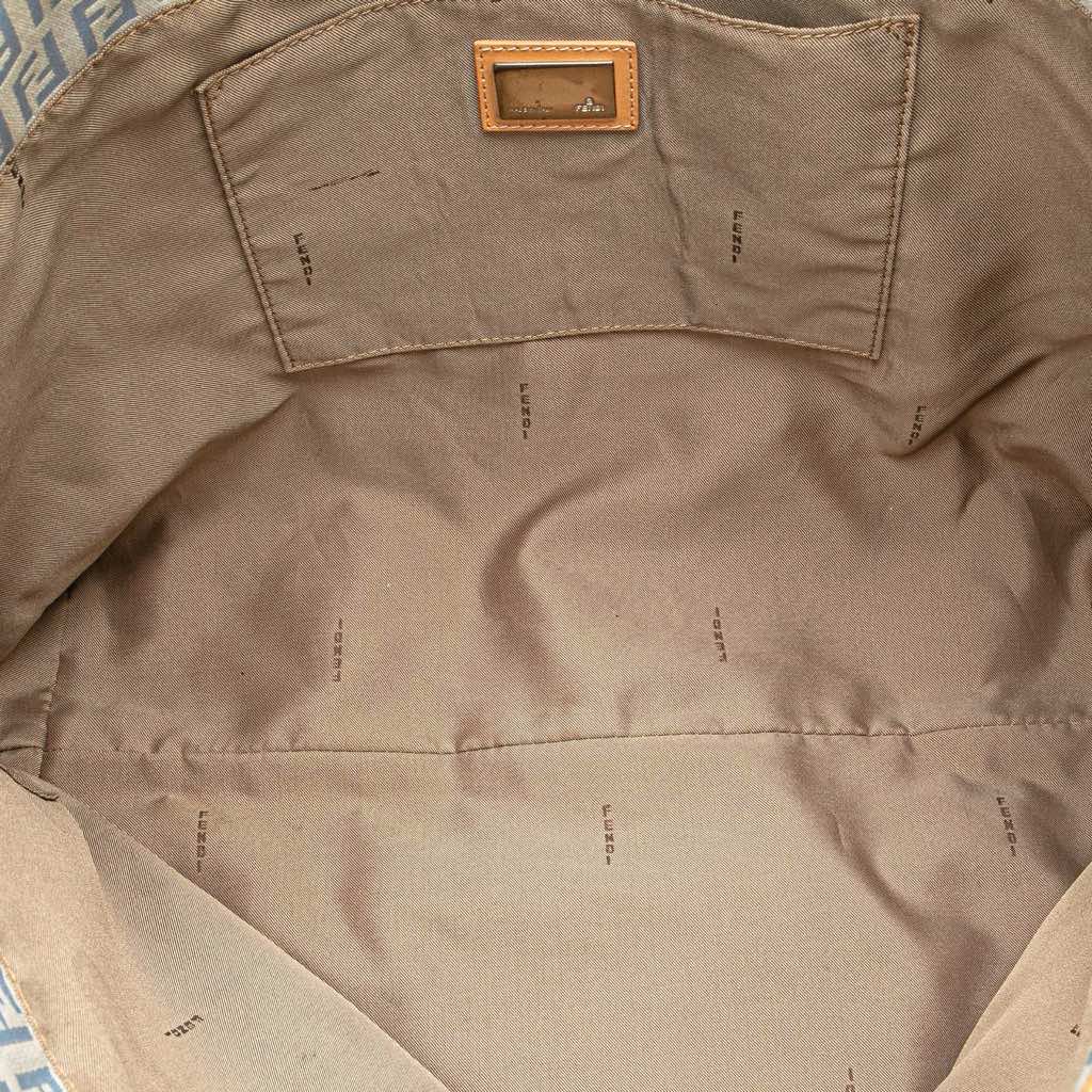 Fendi Zucchino Canvas Tote - 4