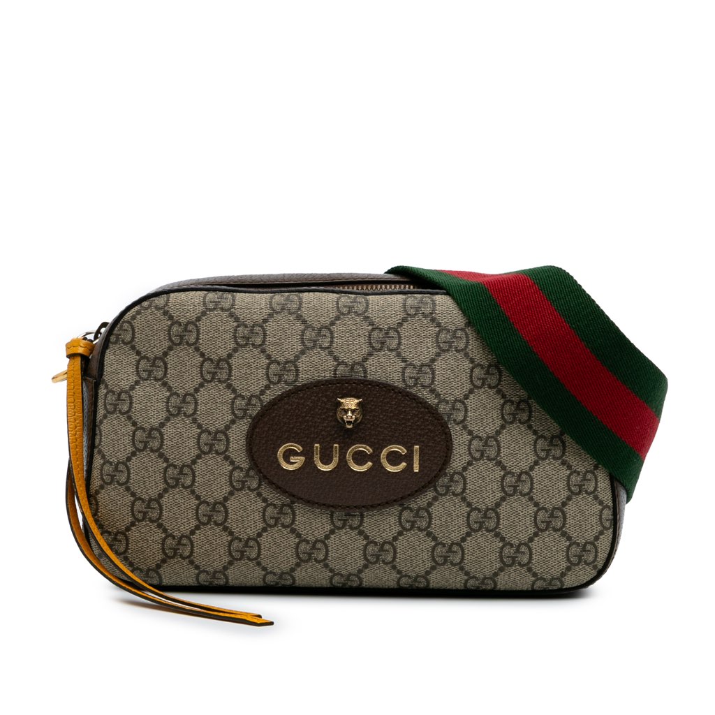 Gucci GG Supreme Web Neo Vintage Crossbody