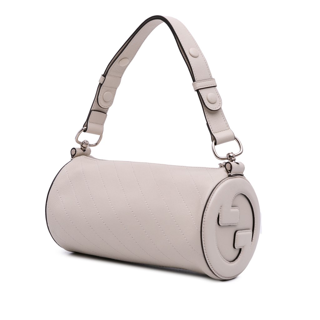 Gucci Small Leather Blondie Shoulder Bag - Back view
