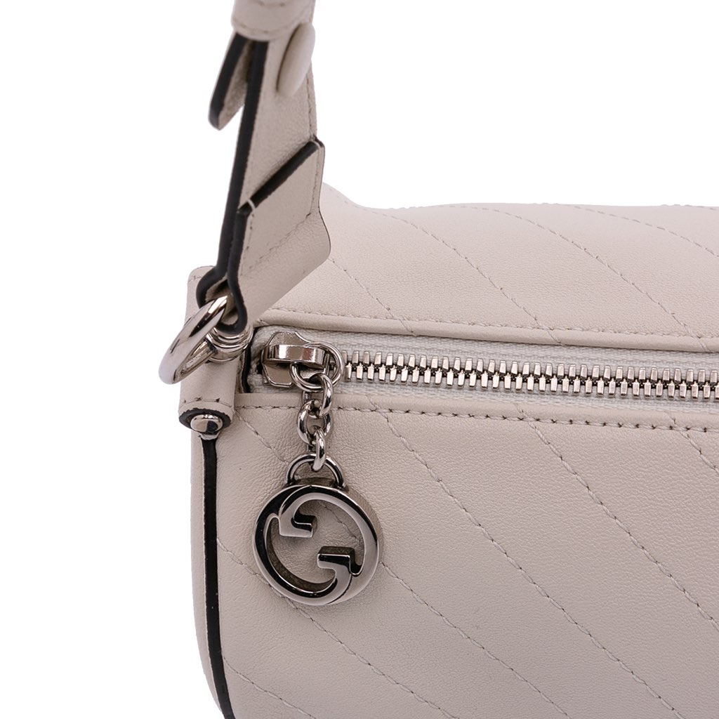 Gucci Small Leather Blondie Shoulder Bag - Detail 2