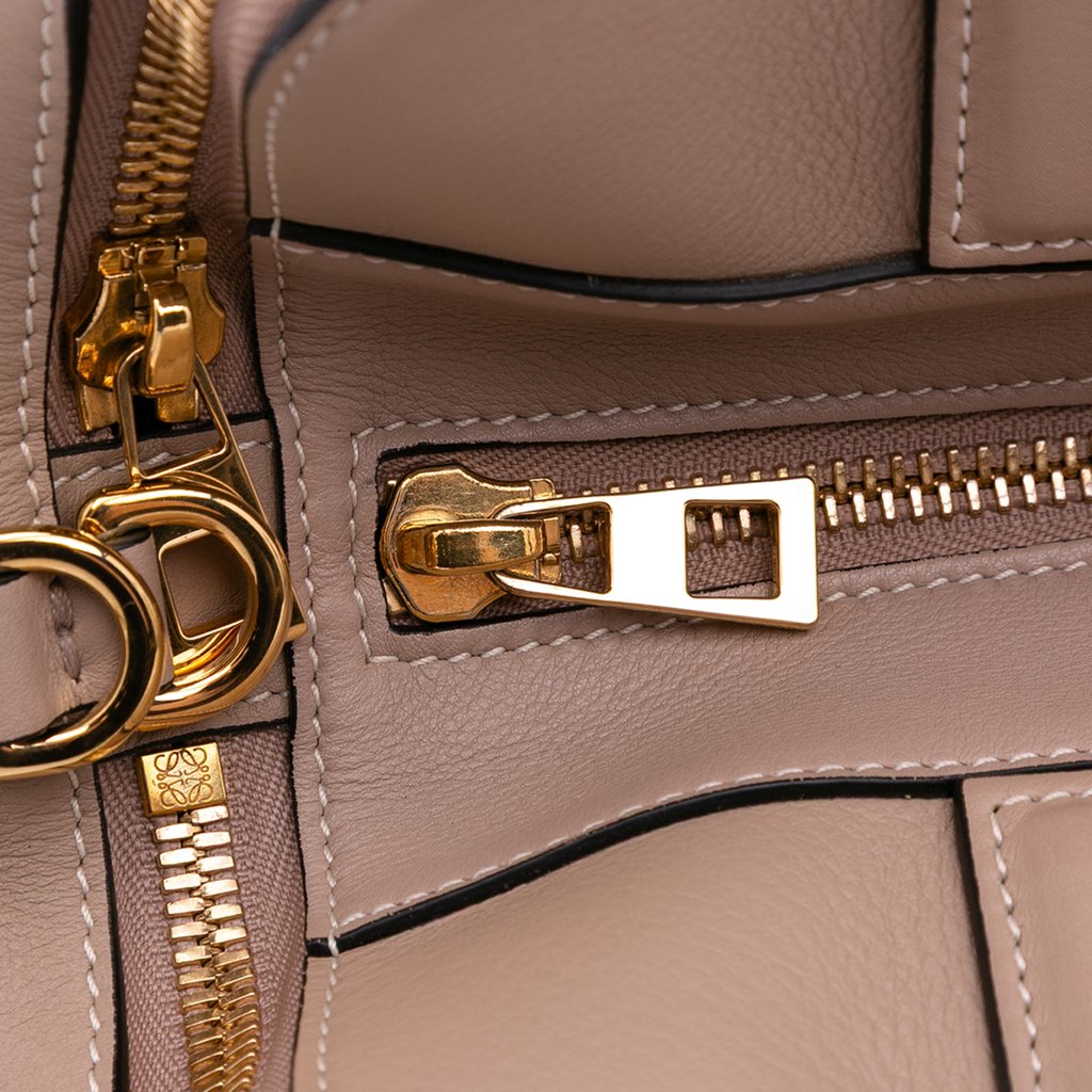 Loewe Anagram Leather Zipper Bag - Image 11
