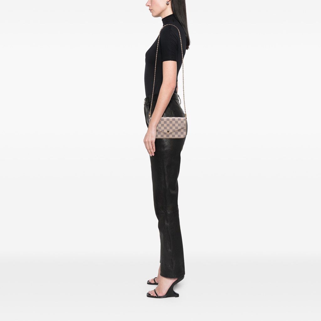 Louis Vuitton Damier Azur Pochette Felicie - Image 14