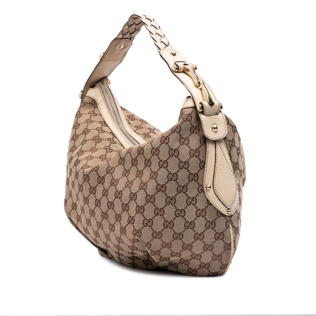 Gucci Medium GG Canvas Pelham Hobo - 2