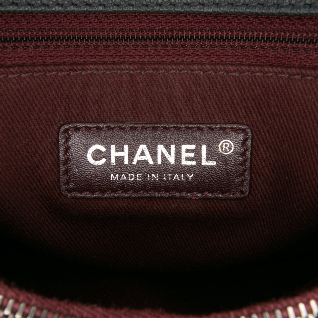 Chanel Large Quilted Caviar Coco Top Handle Bag - 5