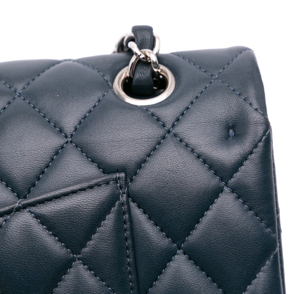 Chanel Medium Classic Lambskin Double Flap - Image 14