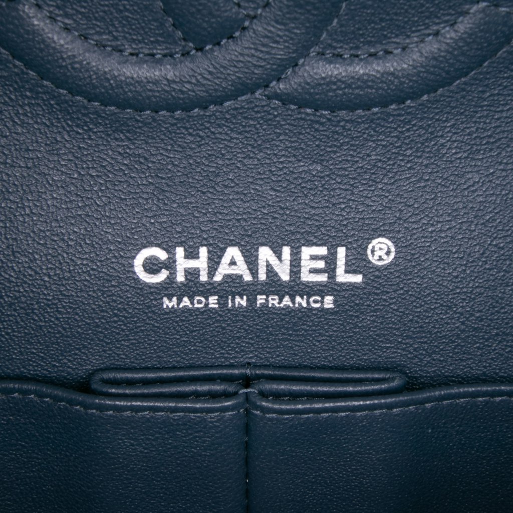 Chanel Medium Classic Lambskin Double Flap - Side view