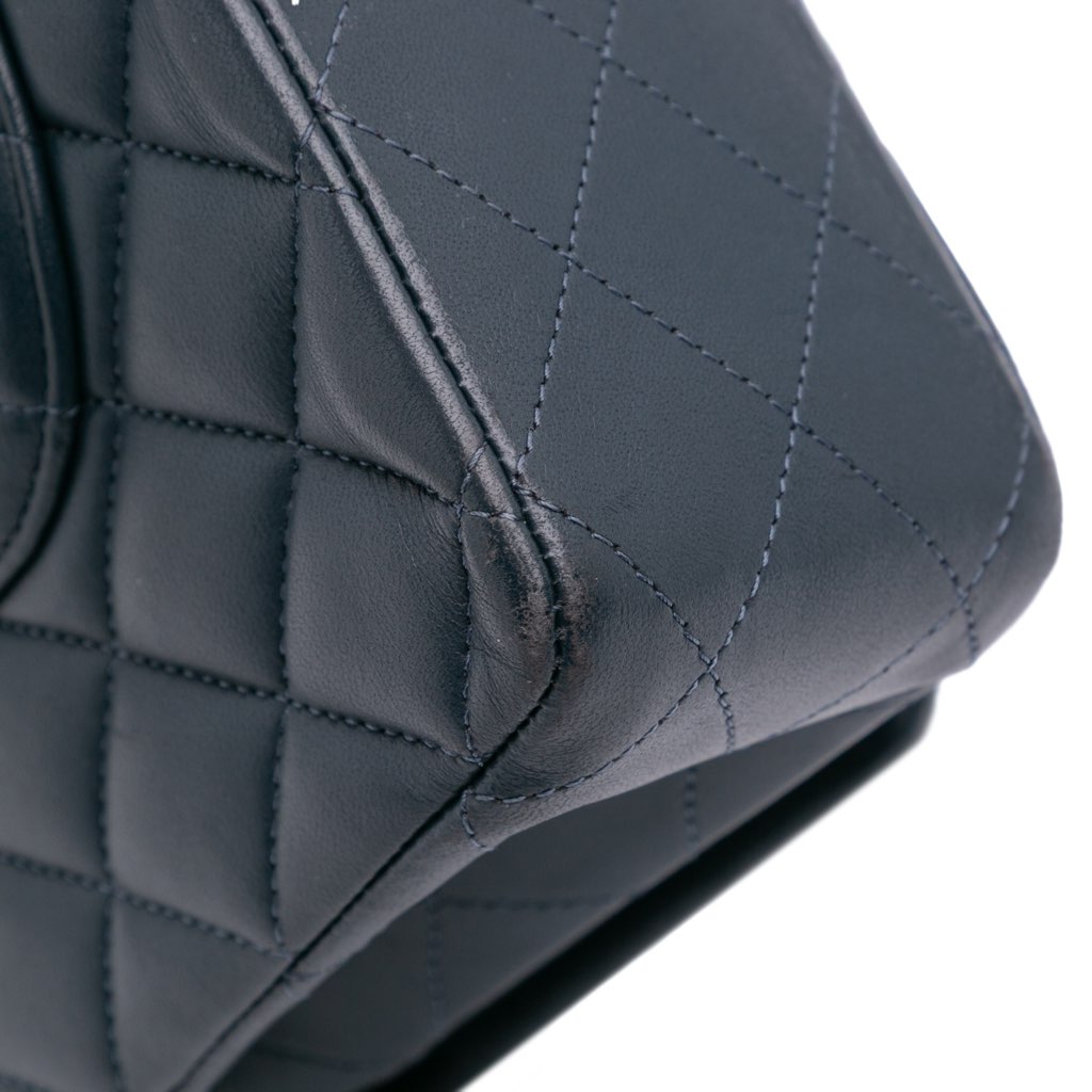 Chanel Medium Classic Lambskin Double Flap - Image 12