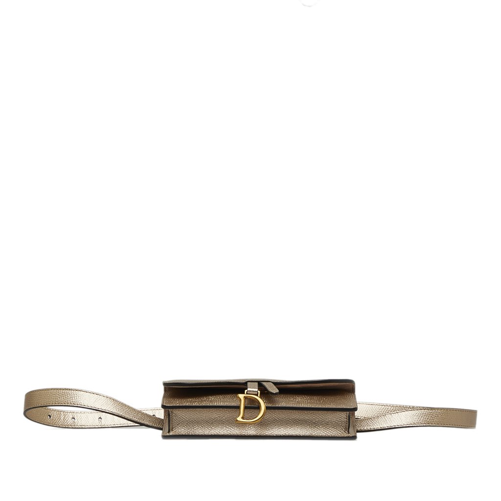 Dior Leather Saddle Belt Pouch - 4