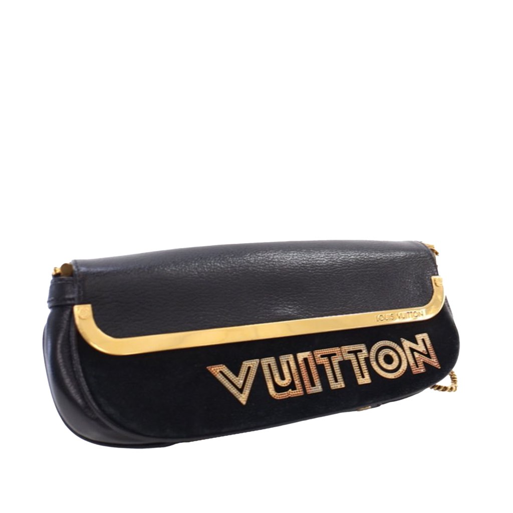 Louis Vuitton Suede and Goatskin Avant Garde Pochette - 2